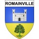 Romainville 93 ville Stickers blason autocollant adhésif