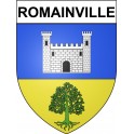 Romainville 93 ville Stickers blason autocollant adhésif