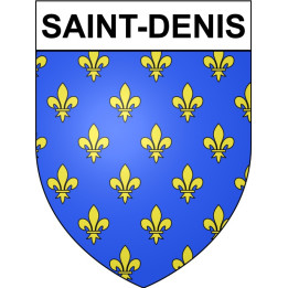Saint-Denis 93 ville Stickers blason autocollant adhésif