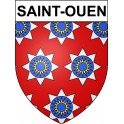 Saint-Ouen 93 ville Stickers blason autocollant adhésif