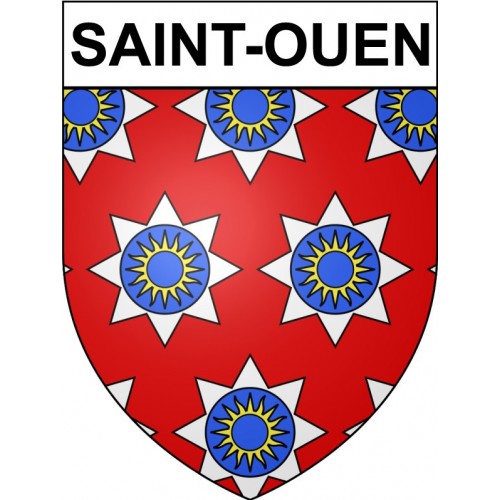 Pegatinas escudo de armas de Annecy adhesivo de la etiqueta engomada