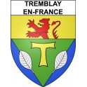 Tremblay-en-France 93 ville Stickers blason autocollant adhésif