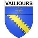 Vaujours 93 ville Stickers blason autocollant adhésif