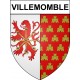 Villemomble 93 ville Stickers blason autocollant adhésif