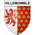 Villemomble 93 ville Stickers blason autocollant adhésif