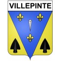 Villepinte 93 ville Stickers blason autocollant adhésif