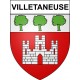Villetaneuse 93 ville Stickers blason autocollant adhésif