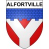 Alfortville 94 ville Stickers blason autocollant adhésif