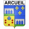Stickers coat of arms Annecy adhesive sticker