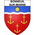 Bonneuil-sur-Marne 94 ville Stickers blason autocollant adhésif