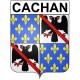 Stickers coat of arms Cachan adhesive sticker