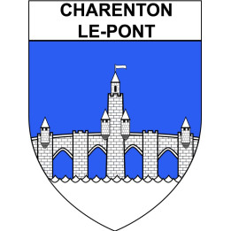 Charenton-le-Pont 94 ville Stickers blason autocollant adhésif