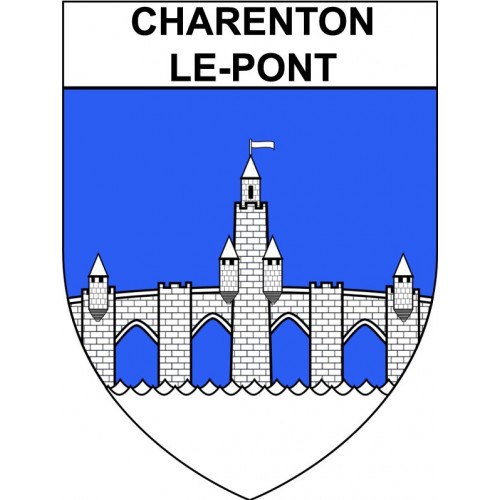 Charenton-le-Pont 94 ville Stickers blason autocollant adhésif