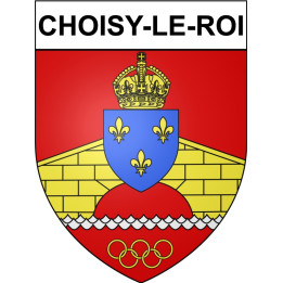 Choisy-le-Roi 94 ville Stickers blason autocollant adhésif