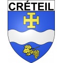 Créteil 94 ville Stickers blason autocollant adhésif