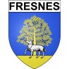 Fresnes 94 ville Stickers blason autocollant adhésif