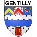 Gentilly 94 ville Stickers blason autocollant adhésif