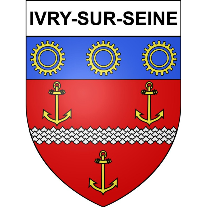 Stickers coat of arms Annecy adhesive sticker