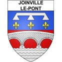 Joinville-le-Pont 94 ville Stickers blason autocollant adhésif