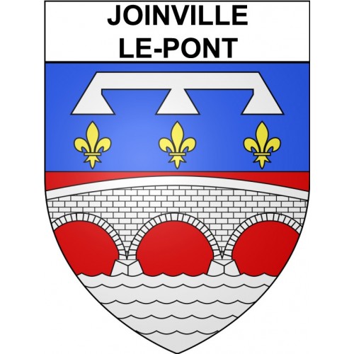 Joinville-le-Pont 94 ville Stickers blason autocollant adhésif