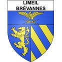 Limeil-Brévannes 94 ville Stickers blason autocollant adhésif