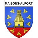 Maisons-Alfort Sticker wappen, gelsenkirchen, augsburg, klebender aufkleber