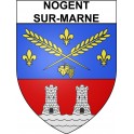 Nogent-sur-Marne 94 ville Stickers blason autocollant adhésif