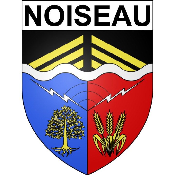 Noiseau 94 ville Stickers blason autocollant adhésif