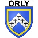 Orly 94 ville Stickers blason autocollant adhésif
