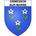 Pegatinas escudo de armas de Annecy adhesivo de la etiqueta engomada