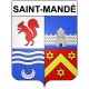 Annecy Sticker wappen, gelsenkirchen, augsburg, klebender aufkleber