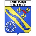 Saint-Maur-des-Fossés 94 ville Stickers blason autocollant adhésif