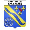 Saint-Maur-des-Fossés 94 ville Stickers blason autocollant adhésif
