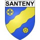 Santeny 94 ville Stickers blason autocollant adhésif