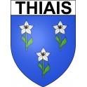 Thiais 94 ville Stickers blason autocollant adhésif