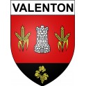 Valenton 94 ville Stickers blason autocollant adhésif