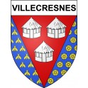 Villecresnes 94 ville Stickers blason autocollant adhésif