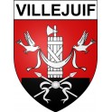 Villejuif 94 ville Stickers blason autocollant adhésif