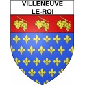 Villeneuve-le-Roi 94 ville Stickers blason autocollant adhésif