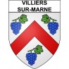 Villiers-sur-Marne 94 ville Stickers blason autocollant adhésif