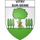 Vitry-sur-Seine 94 ville Stickers blason autocollant adhésif