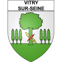 Stickers coat of arms Annecy adhesive sticker