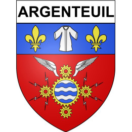 Pegatinas escudo de armas de Annecy adhesivo de la etiqueta engomada