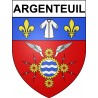 Argenteuil 95 ville Stickers blason autocollant adhésif