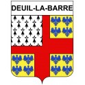 Deuil-la-Barre 95 ville Stickers blason autocollant adhésif