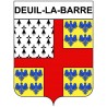 Deuil-la-Barre 95 ville Stickers blason autocollant adhésif