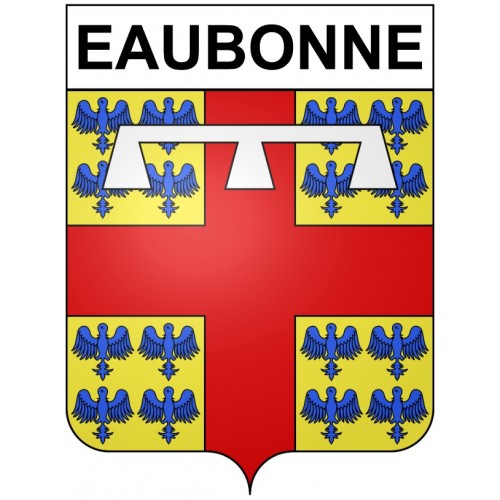 Eaubonne 95 ville Stickers blason autocollant adhésif