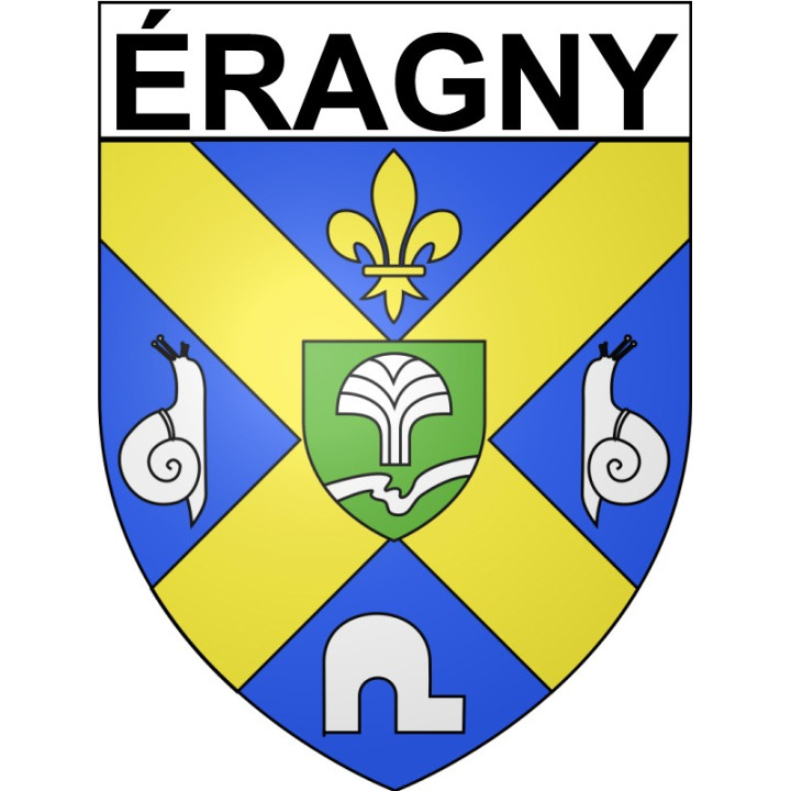 Stickers coat of arms Annecy adhesive sticker