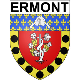 Pegatinas escudo de armas de Annecy adhesivo de la etiqueta engomada