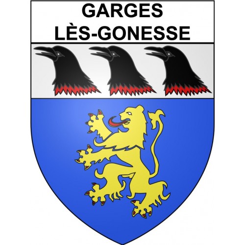 Pegatinas escudo de armas de Annecy adhesivo de la etiqueta engomada